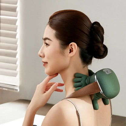 Neck Shoulder Massager Deep Tissue Shiatsu Back Cervical Massage Machine Bionic Electric