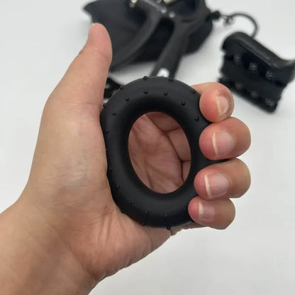 Adjustable Grip Strength Trainer Set Hand Training Equipment Grip Ring for Finger Exercises Comprehensive Fitness Kit