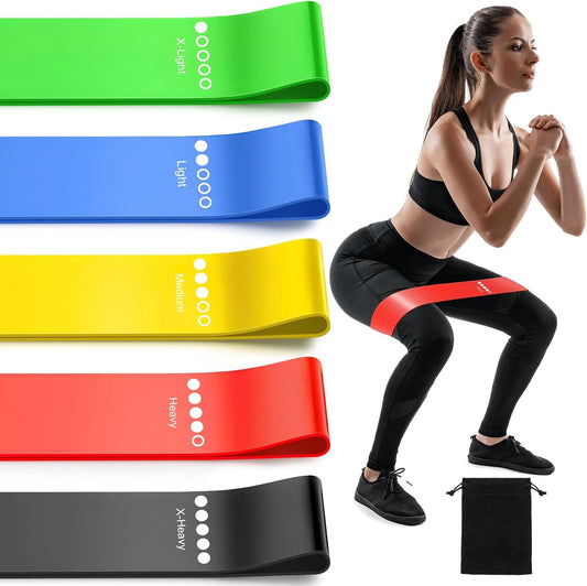 TPE Resistance Bands Set – Elastic Workout Bands for Strength & Fitness