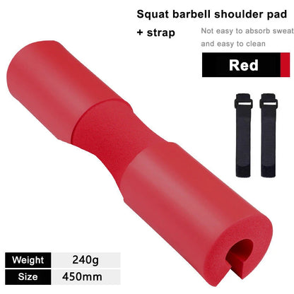Barbell Shoulder Pads Thickened Squat Weightlifting Foam Neck Pads Lunges Hip Thrusts Powerlifting Deadlift Gym Fitness Training