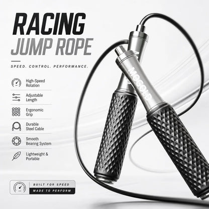 Jump Rope,Adjustable Length Steel Ropes with Ball Bearings, Suitable for Men and Women,Exercise Skipping Rope for Weight-loss