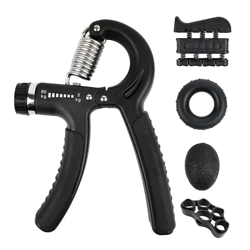 Adjustable Grip Strength Trainer Set Hand Training Equipment Grip Ring for Finger Exercises Comprehensive Fitness Kit