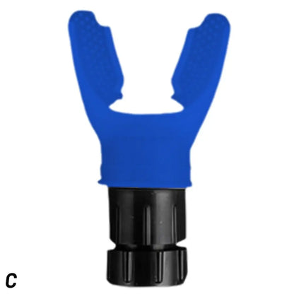 Adjustable Silicone Breathing Fitness Exercise Equipment Portable Mouthpiece Resistance Breathing Exercise Device For Household