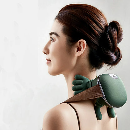 Neck Shoulder Massager Deep Tissue Shiatsu Back Cervical Massage Machine Bionic Electric